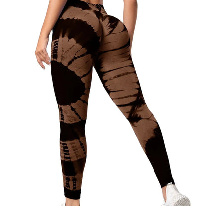 Seamless Leggings for Women Fitness Yoga Pants High Waist Tie Dye Legging s