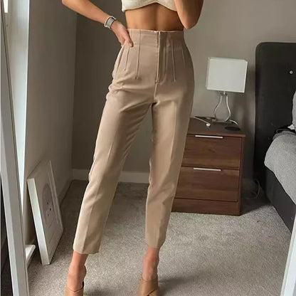 TRAF Fashion Office Wear High waist Pants for Women