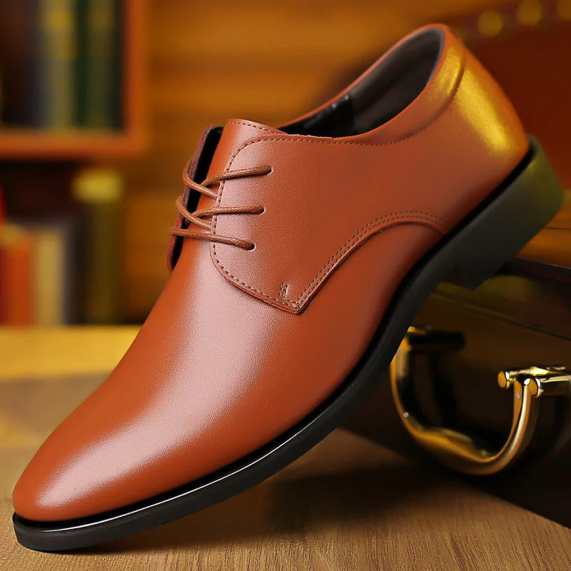 Men's new business leather Shoes