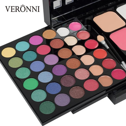 40/74/78 Colors Glitter Eyeshadow Palette Matte Waterproof Long Lasting