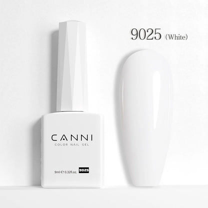 CANNI Hema Free Nail Gel Polish Christmas Red Color Collection Semi Permanent Nail Dehydrator Primer 9ml French Gorgeous Color