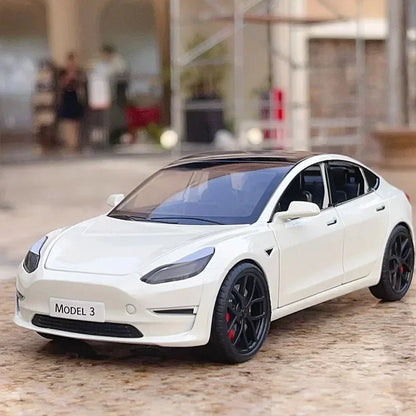 Tesla Model 3 Model Y Alloy Car Model Diecast Metal Toy Vehicles