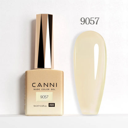 CANNI Hema Free Nail Gel Polish Christmas Red Color Collection Semi Permanent Nail Dehydrator Primer 9ml French Gorgeous Color