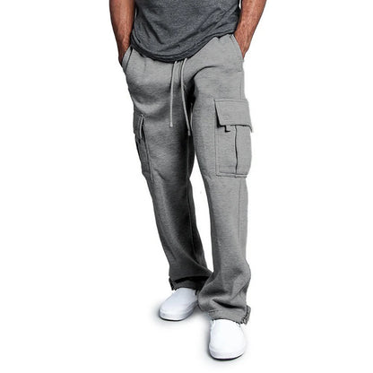 Mens Sweatpants Straight Fit Joggers for Sports and Streetwear