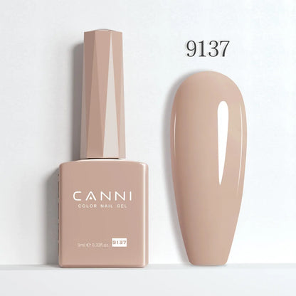 CANNI Hema Free Nail Gel Polish Christmas Red Color Collection Semi Permanent Nail Dehydrator Primer 9ml French Gorgeous Color