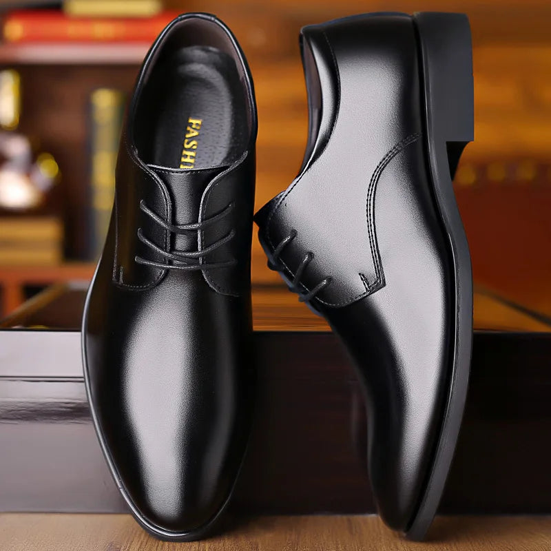 Men's new business leather Shoes