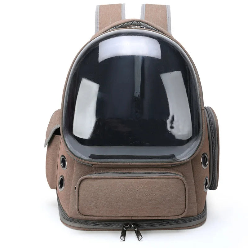 Transparent Pet Cat Breathable Carrier Bag Outdoor Travel Backpack for Cats Small Dog