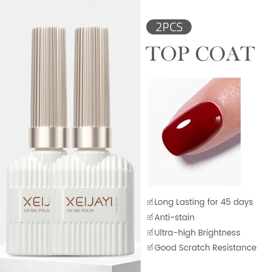 1pc 10ml Clear Building Nail Gel Nail Polish For Strengthener Gel Extension Gel Base Coat In A Bottle Soak Off UV LED Gel Nail