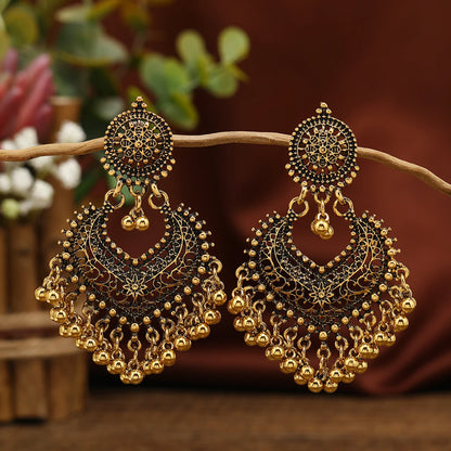 Retro Bohemian ethnic style earrings,