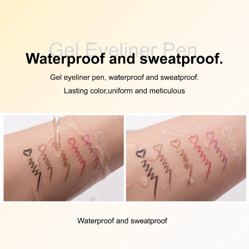 Eye Makeup Eyeliner Long-lasting Waterproof Non-fading Beauty Makeup Tool Quick-drying Non-smudge Eyeliner