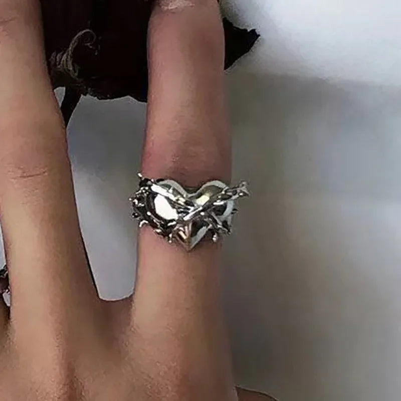 Women Gothic Open Snake Ring