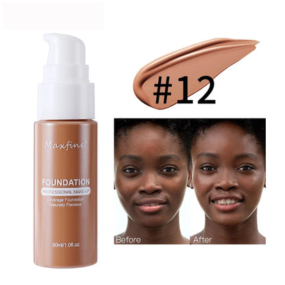 Liquid Foundation Effective Concealer Waterproof Sweat-resistant Makeup Professional Cosmetics