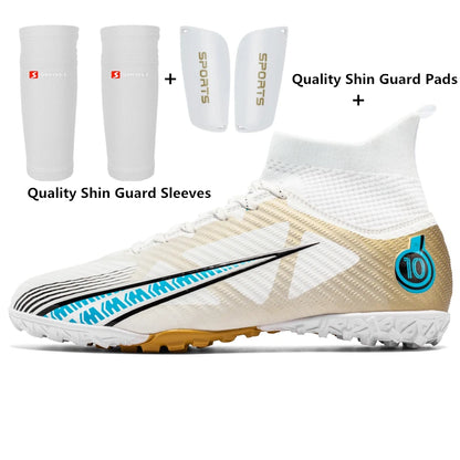 Men FG/TF Football Boots Futsal Professional Unisex Kids