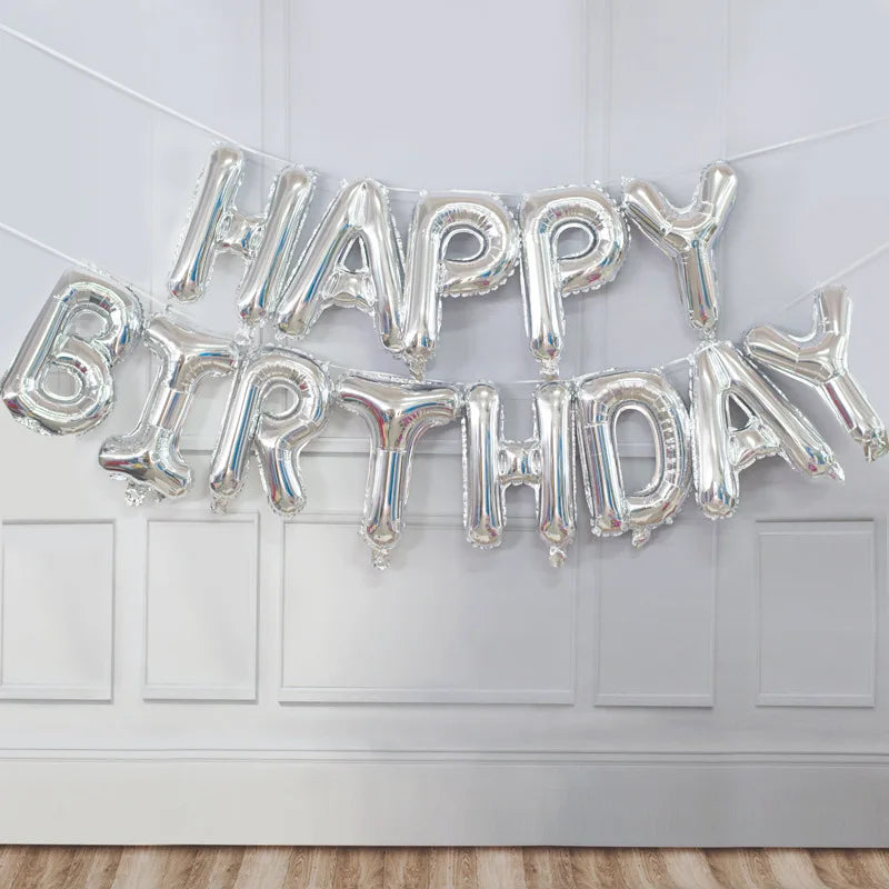 Balloons Party Supplies Birthday Decoration Happy Anniversary Baby Shower ]