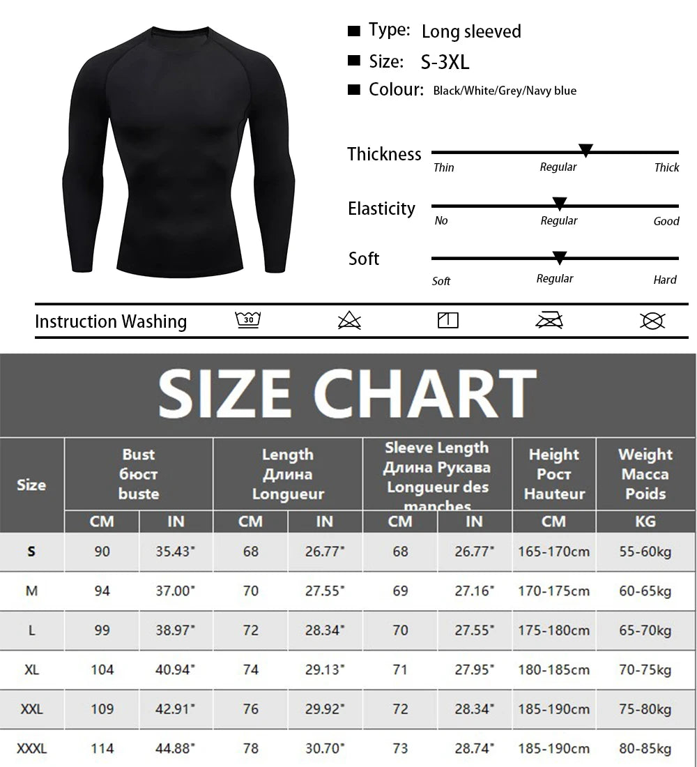 Men's Sports Top Quick Dry Compression Sportswear