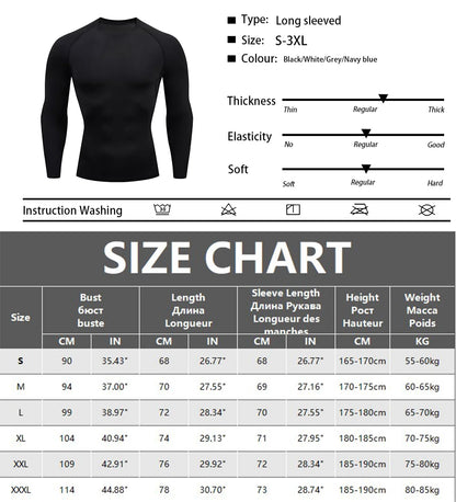 Men's Sports Top Quick Dry Compression Sportswear