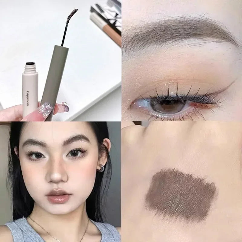 Natural Eyebrow Enhancer Dye Gel Tint Set Waterproof Long Lasting Quick Dry Dyeing Brow Tattoo Tinted Cream Brow Makeup Cosmetic