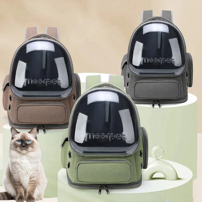 Transparent Pet Cat Breathable Carrier Bag Outdoor Travel Backpack for Cats Small Dog