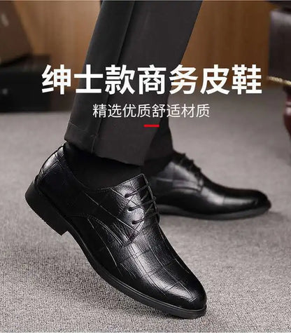 Classic Men's Leather Shoe Autumn Men Business Dress Shoe