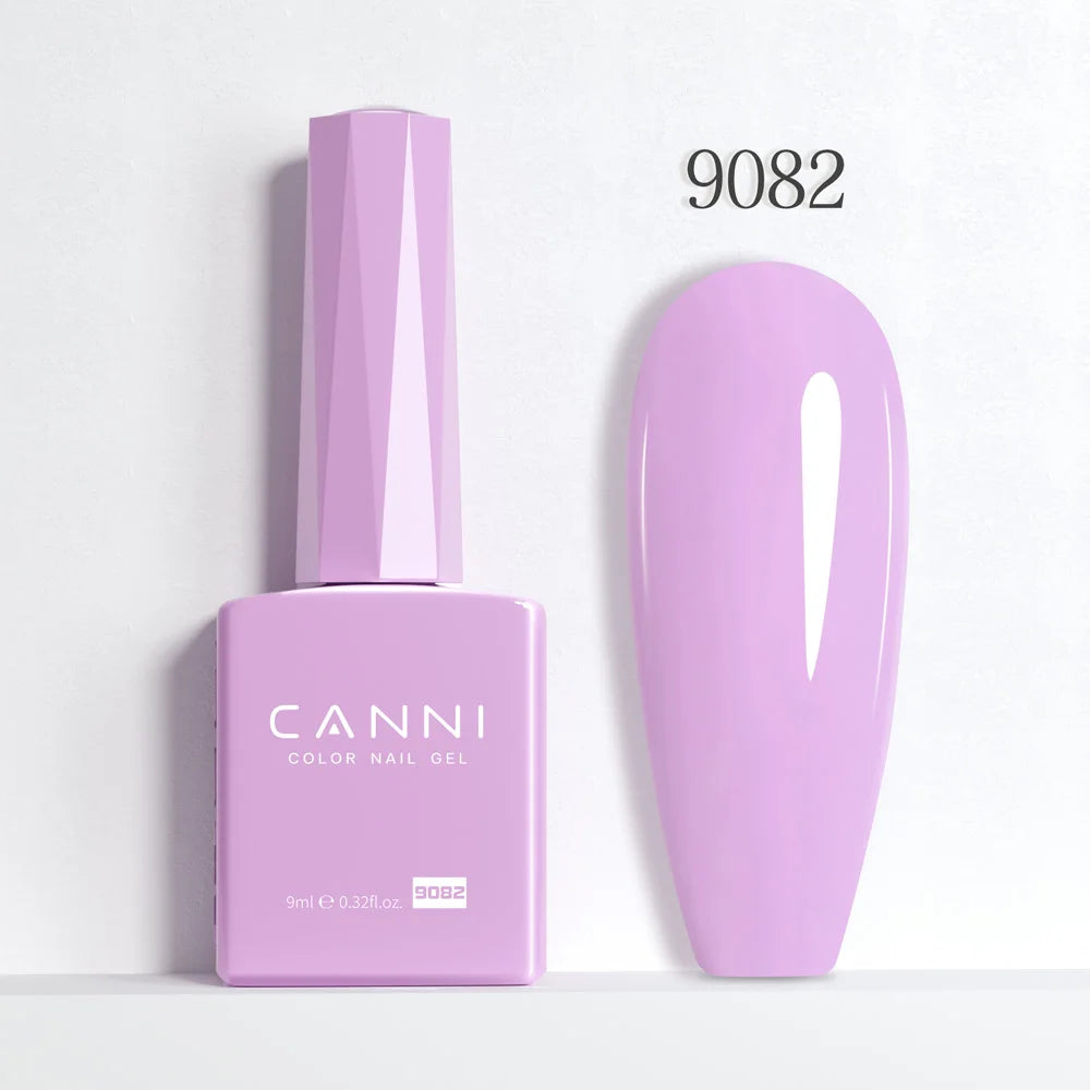 CANNI Hema Free Nail Gel Polish Christmas Red Color Collection Semi Permanent Nail Dehydrator Primer 9ml French Gorgeous Color