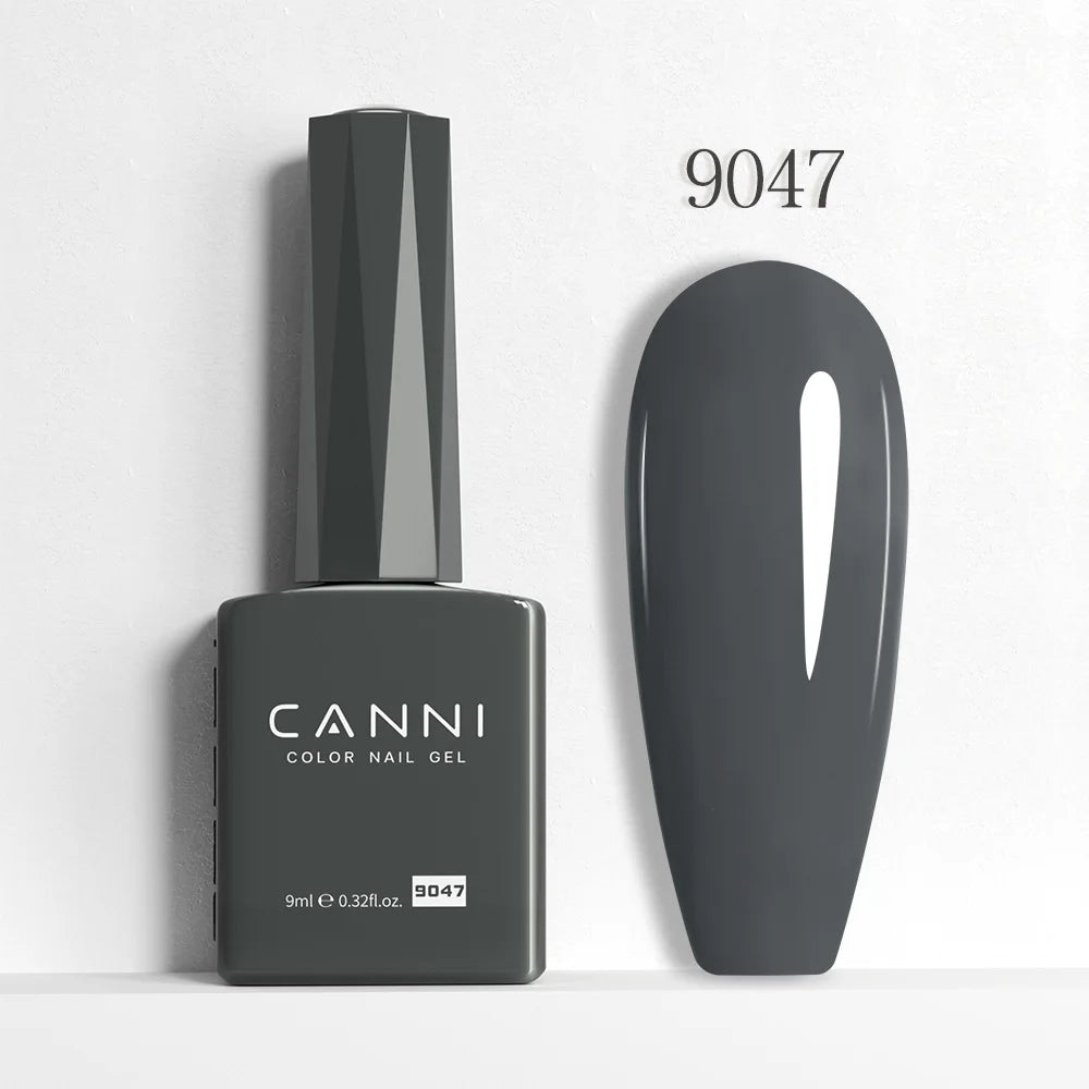 CANNI Hema Free Nail Gel Polish Christmas Red Color Collection Semi Permanent Nail Dehydrator Primer 9ml French Gorgeous Color