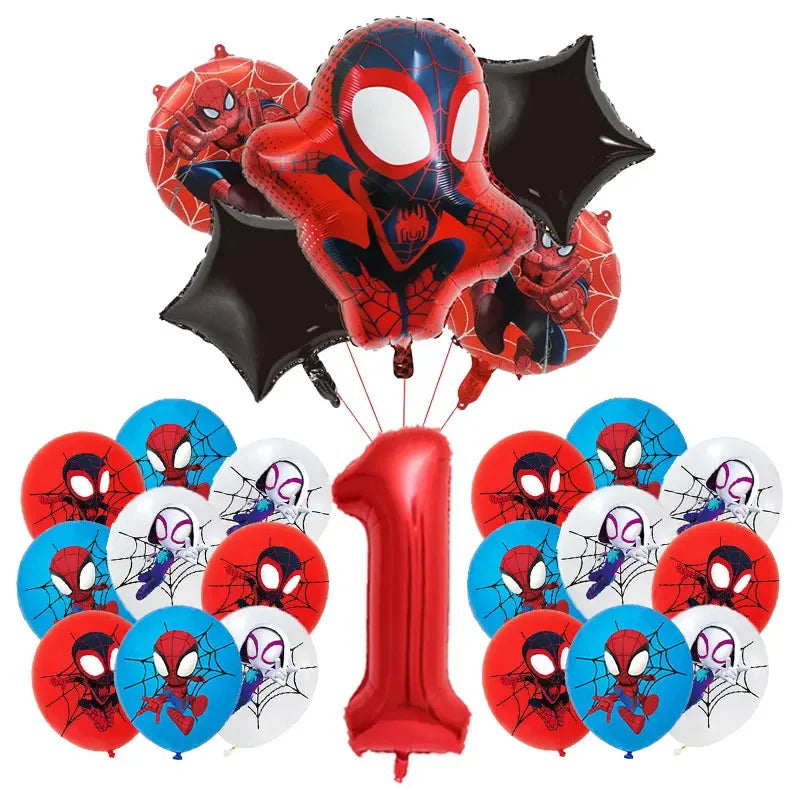 Spidey And His Amazing Friends Birthday Party Decoration Spiderman Theme