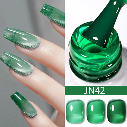 BORN PRETTY 10ml Translucent Jelly Nude Gel Nail Polish Colorful  Varnish Semi Permanent UV LED Nail Art  Manicure Gel