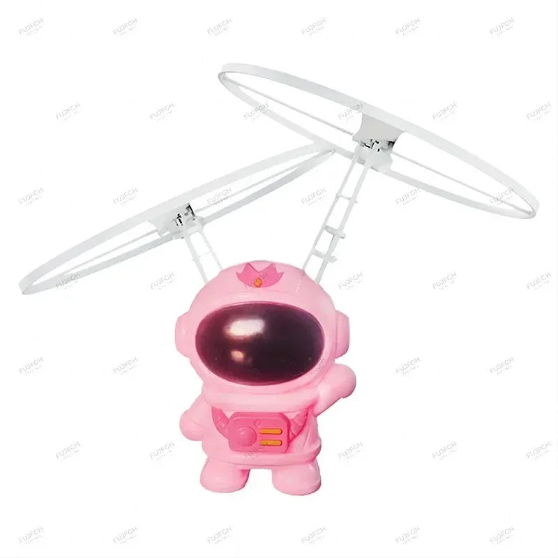 Levitating Luminous Flying Robot Astronaut Toy