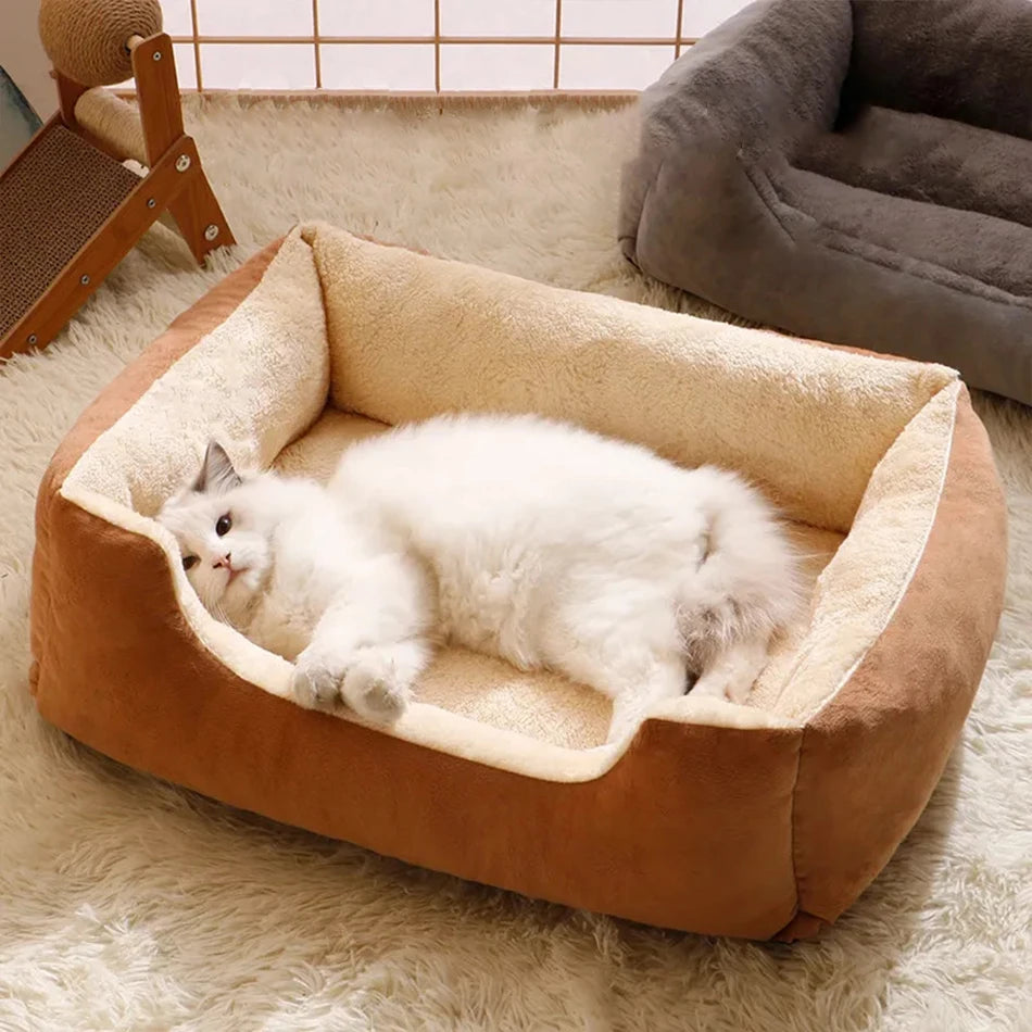 Bed for Cats Pet Products Cushions Kitten Goods Accessories