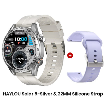 HAYLOU Solar 5 Voice Calling Smartwatch 1.58'' AMOLED Display 60Hz Smart Watch