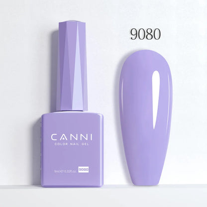 CANNI Hema Free Nail Gel Polish Christmas Red Color Collection Semi Permanent Nail Dehydrator Primer 9ml French Gorgeous Color