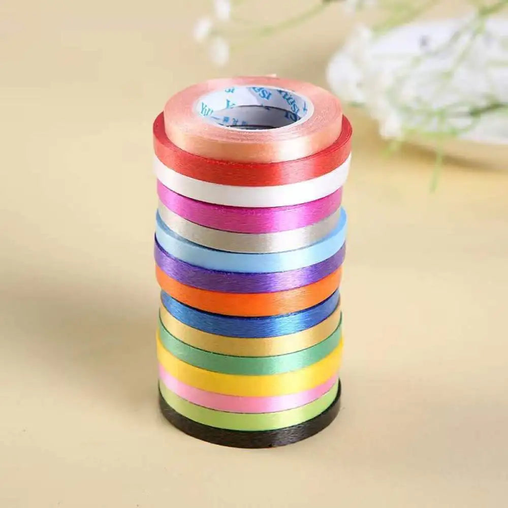 10Meter/Rolls 5mm Balloon Ribbon Party Birthday Wedding Accessorie