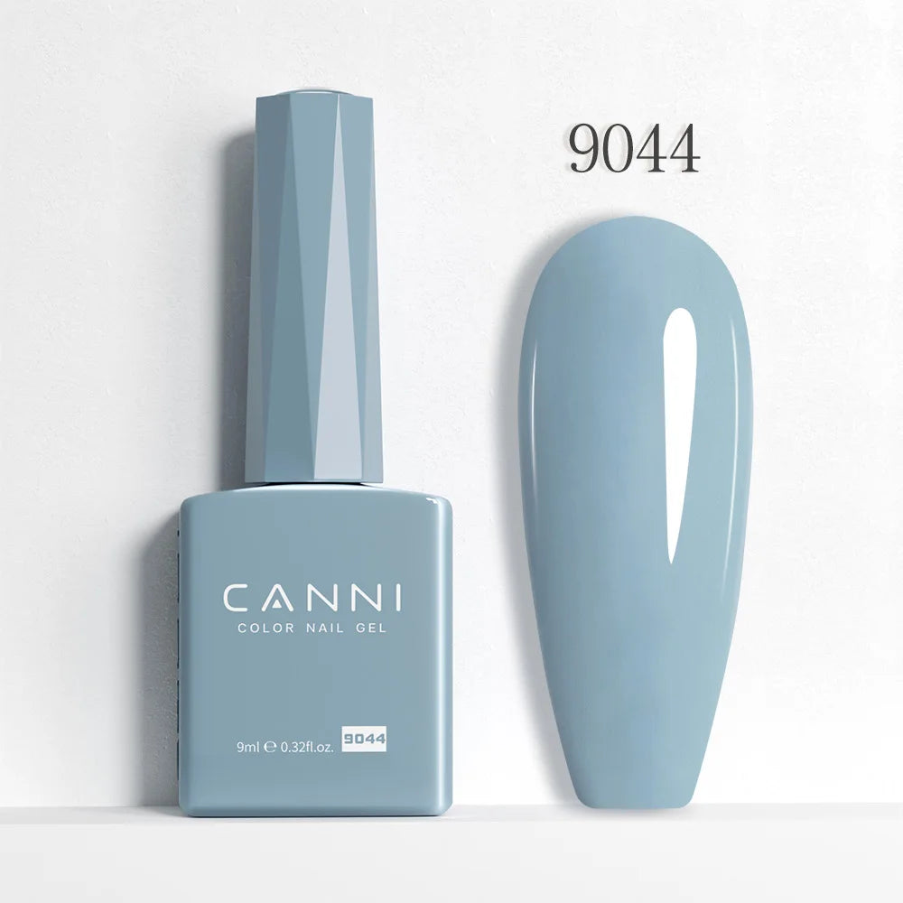 CANNI Hema Free Nail Gel Polish Christmas Red Color Collection Semi Permanent Nail Dehydrator Primer 9ml French Gorgeous Color