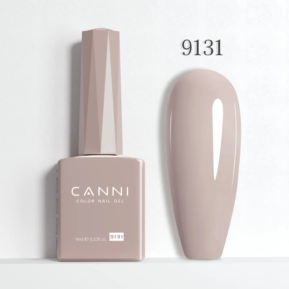 CANNI Hema Free Nail Gel Polish Christmas Red Color Collection Semi Permanent Nail Dehydrator Primer 9ml French Gorgeous Color