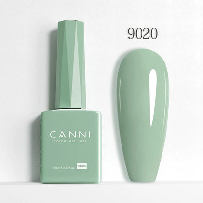 CANNI Hema Free Nail Gel Polish Christmas Red Color Collection Semi Permanent Nail Dehydrator Primer 9ml French Gorgeous Color