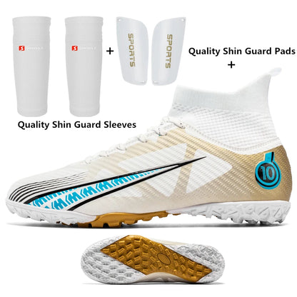 Men FG/TF Football Boots Futsal Professional Unisex Kids