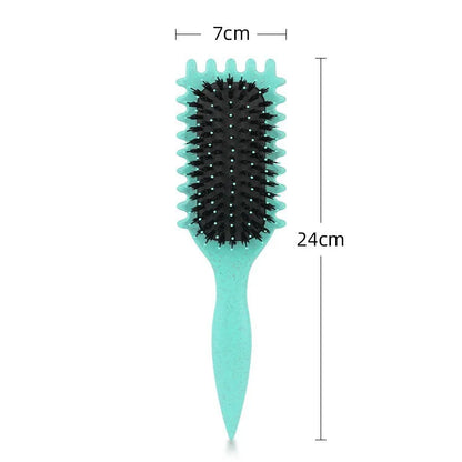 1PCS Curly Hair Definition Styling Brush Wrinkle Removal Hair Brush Entangled Wet Curly Hair Comb Styling Curly Brush Hair Tool
