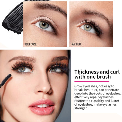 Barubt 4D Mascara - Lengthening, Thickening, Waterproof, Sweat-Resistant, Non-Smudging, Easy to Remove