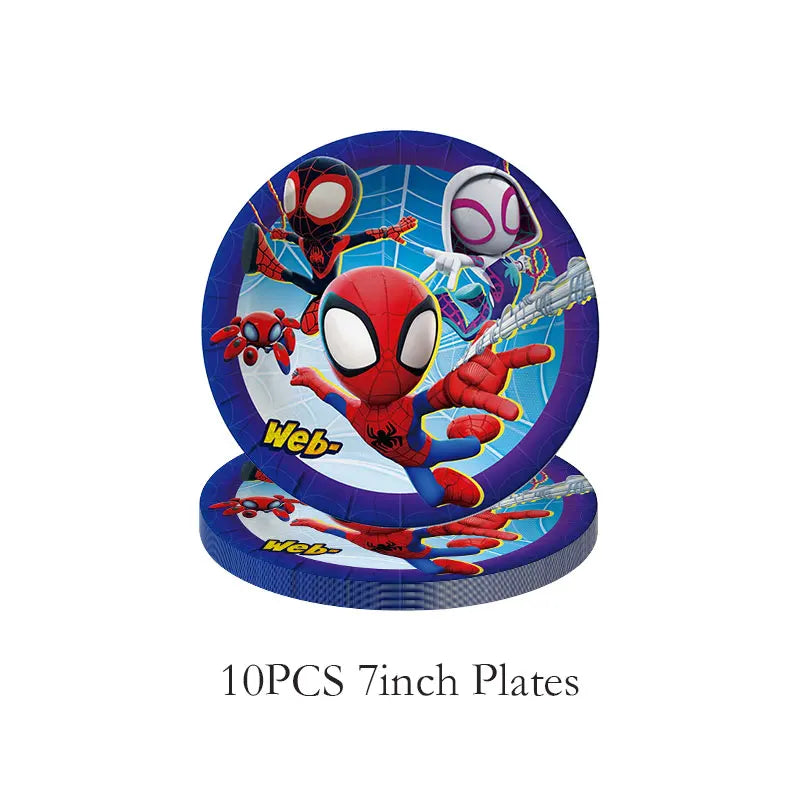 Spidey And His Amazing Friends Birthday Party Decoration Spiderman Theme