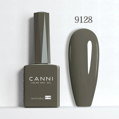 CANNI Hema Free Nail Gel Polish Christmas Red Color Collection Semi Permanent Nail Dehydrator Primer 9ml French Gorgeous Color