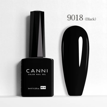 CANNI Hema Free Nail Gel Polish Christmas Red Color Collection Semi Permanent Nail Dehydrator Primer 9ml French Gorgeous Color