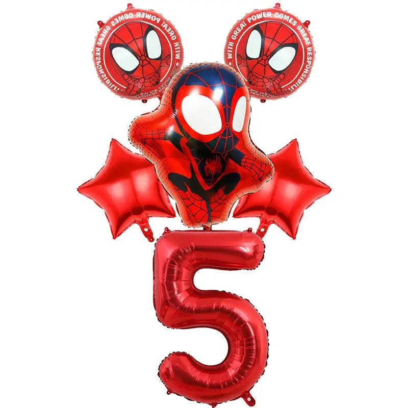 Spidey And His Amazing Friends Birthday Party Decoration Spiderman Theme