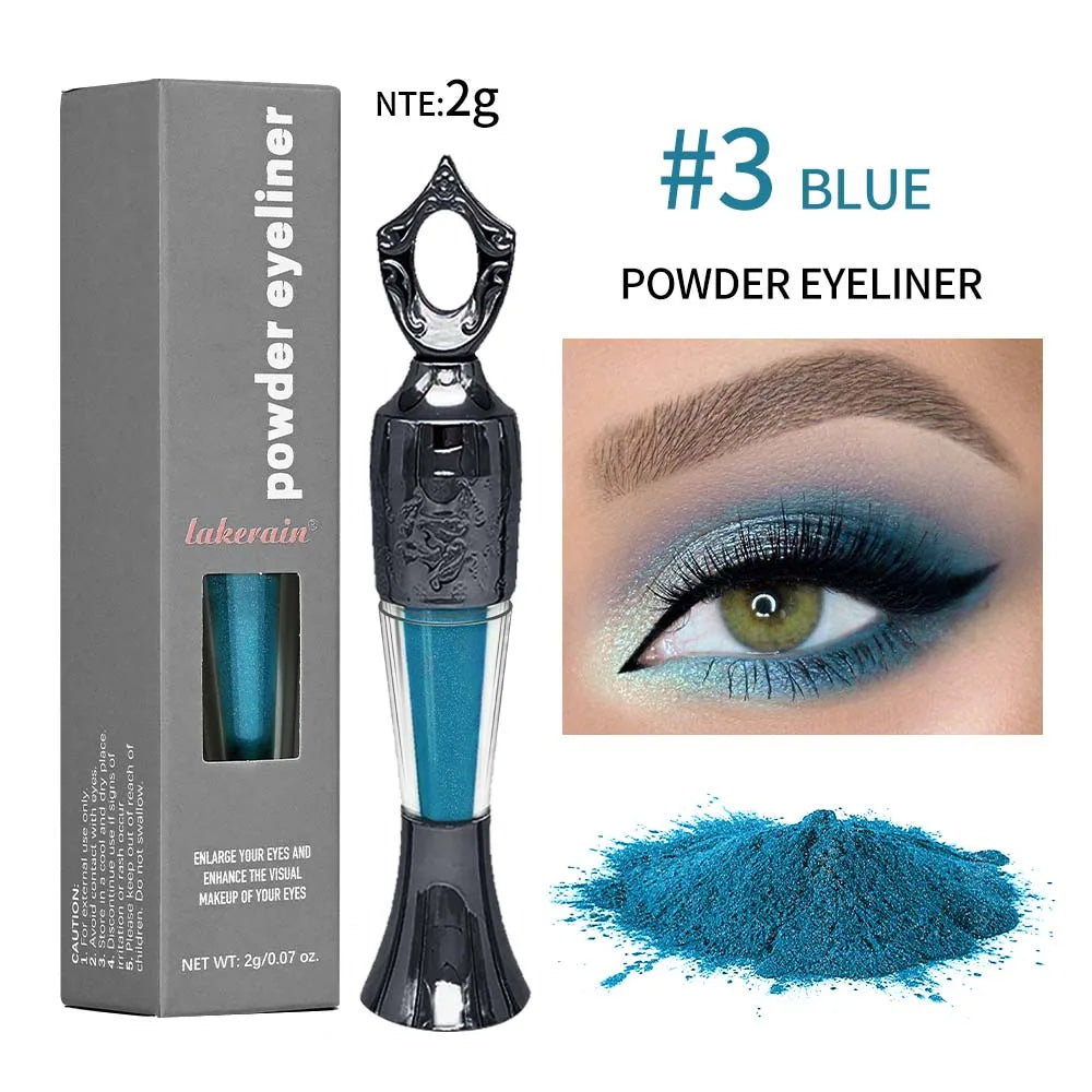 Kohl Powder Eyeliner Long-Lasting Eye Color Gentle & Skin-Friendly Easy to Use Smoothly Outlines Eyeliner