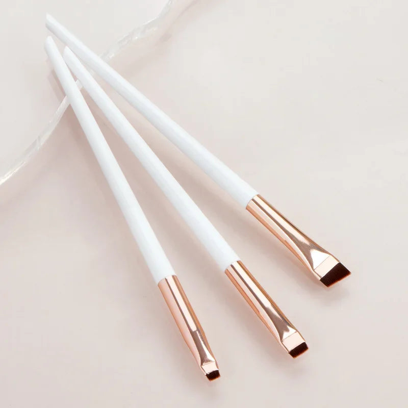 Wholesale 3pcs/set Blade Eyeliner Brush Eyebrow Brush