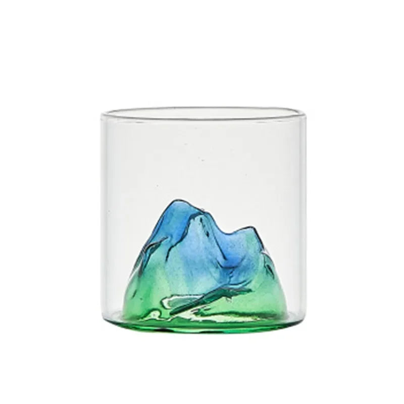 3D Landscape Cup Wine Whiskey cup for Drinking Bourbon Scotch Cocktails