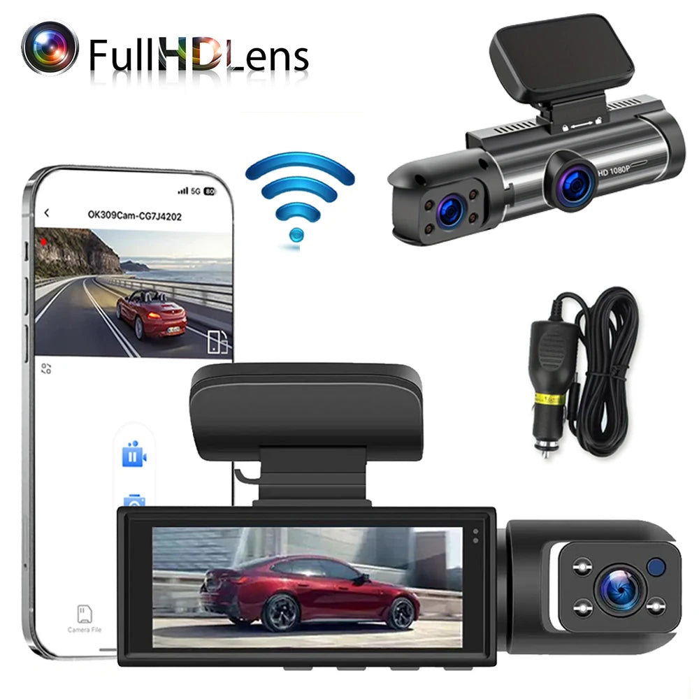 1080P Car Dvr WIFI Dash Cam for Cars