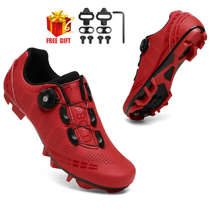 Unisex Cycling Sneaker MTB Shoes with Men Cleat Road Dirt Bike Flat Racing Women Bicycle Mountain Spd Mtb Shoes Zapatillas Mtb