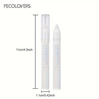 1PC Waterproof Eyeshadow Sticks Long Lasting High Pigmented Shimmer Glitter And Matte Neutral Brown Eyeshadow Pencil Crayon