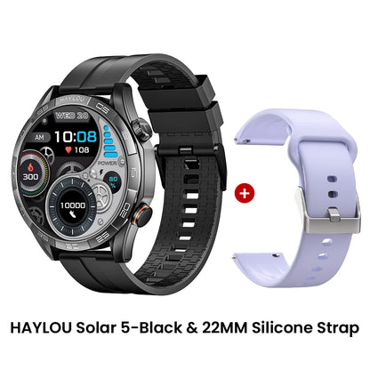 HAYLOU Solar 5 Voice Calling Smartwatch 1.58'' AMOLED Display 60Hz Smart Watch