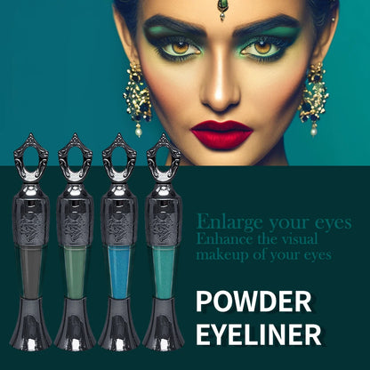 Kohl Powder Eyeliner Long-Lasting Eye Color Gentle & Skin-Friendly Easy to Use Smoothly Outlines Eyeliner